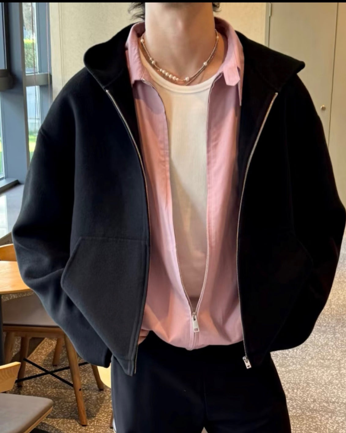 BVG / 아크네스튜디오 울 후드 코트