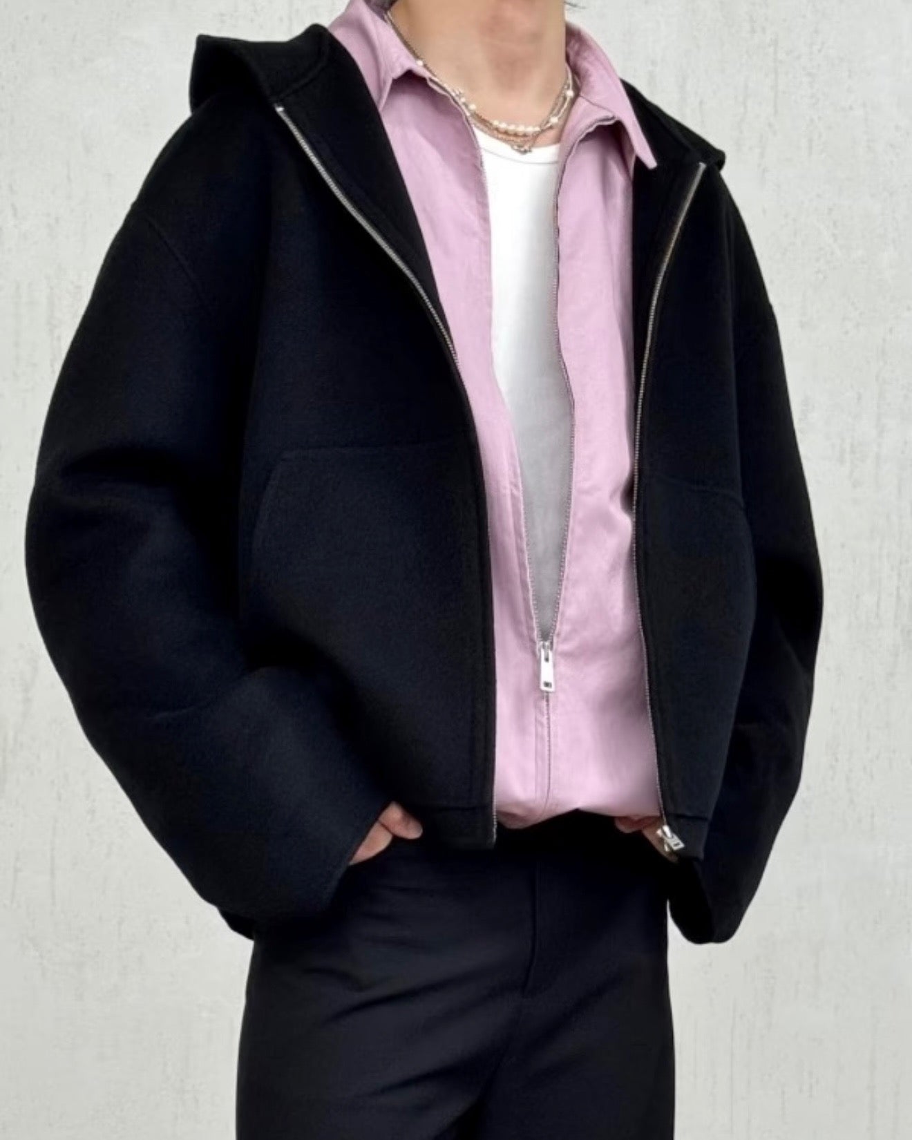 BVG / 아크네스튜디오 울 후드 코트