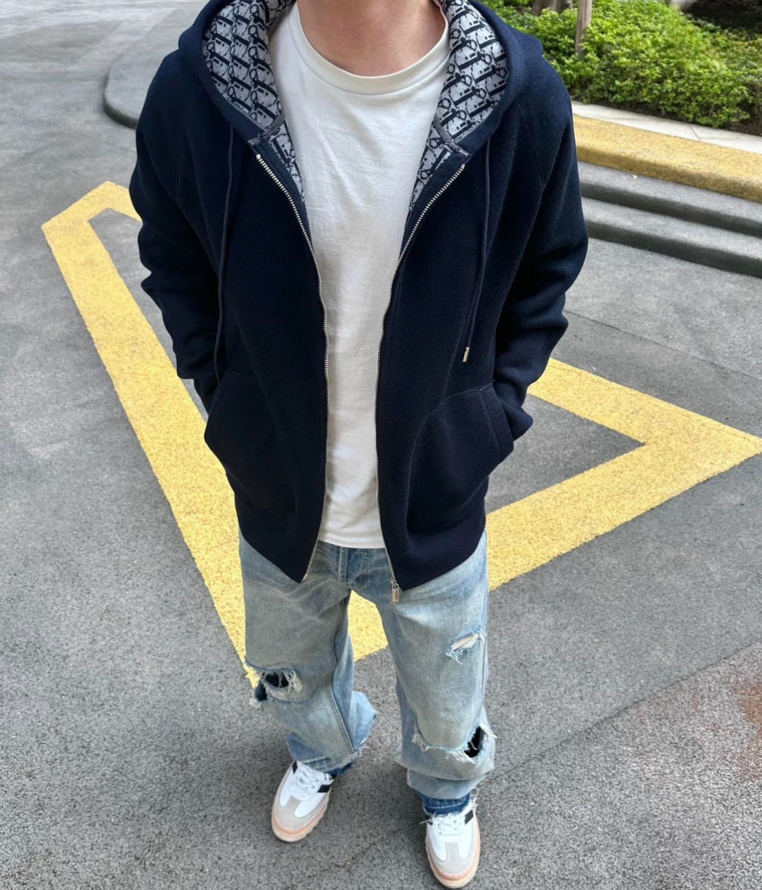 BVG / 디올 니트 코트