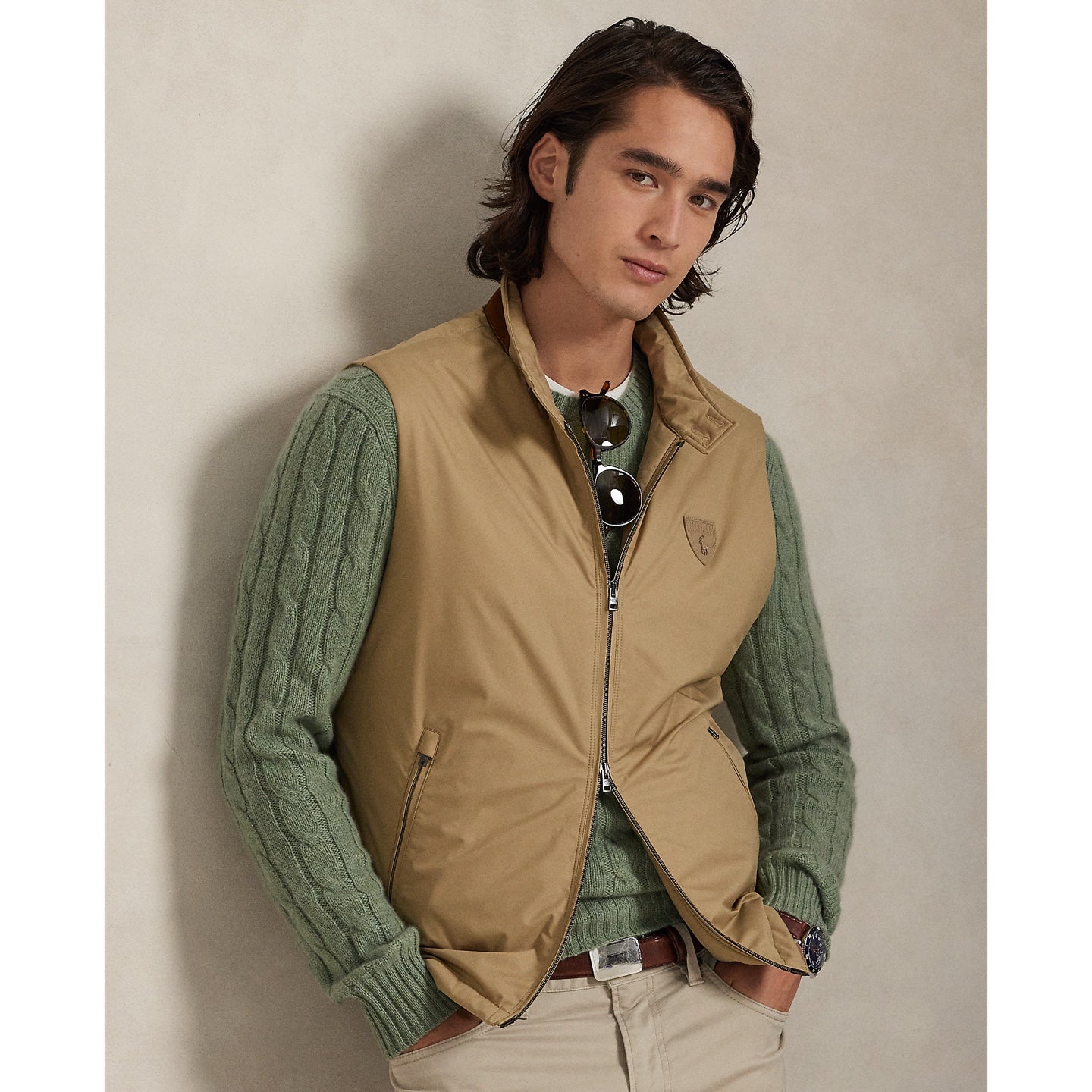 GTR / 폴로 면 조끼