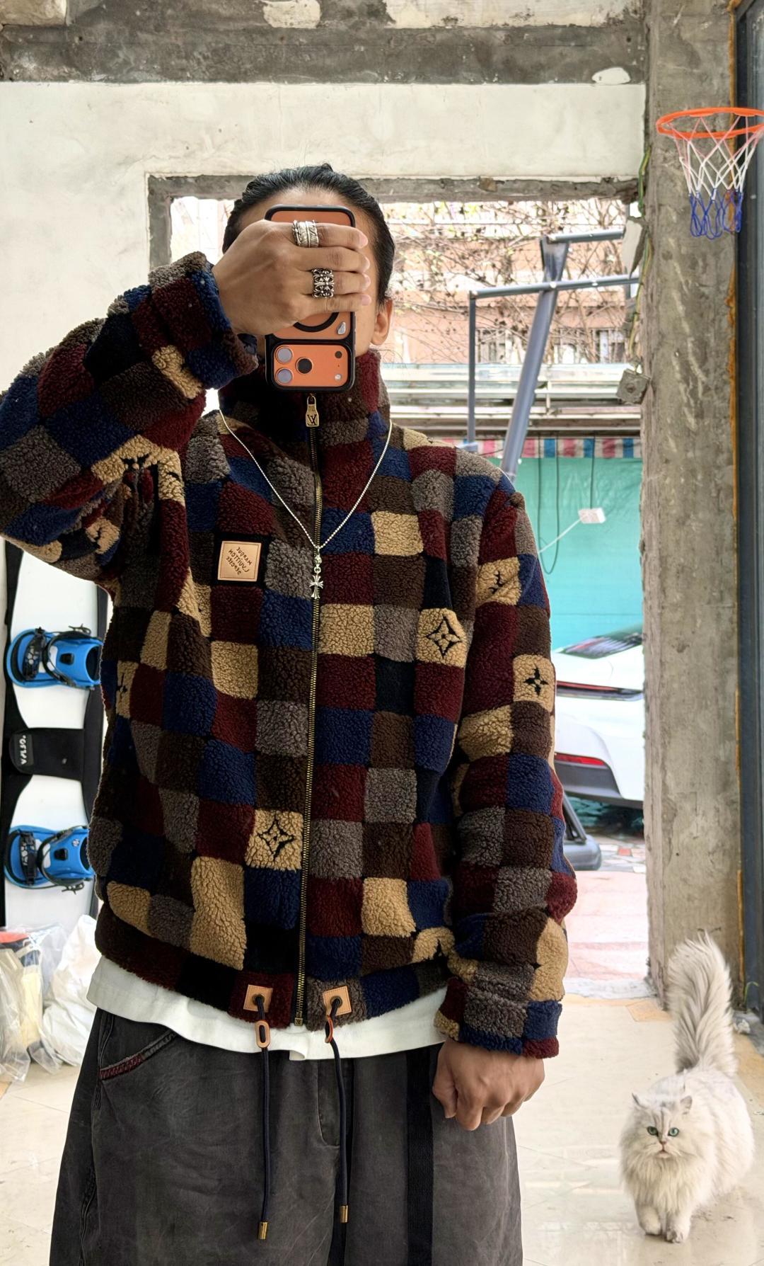 GTR / 루이비통 체크 자켓