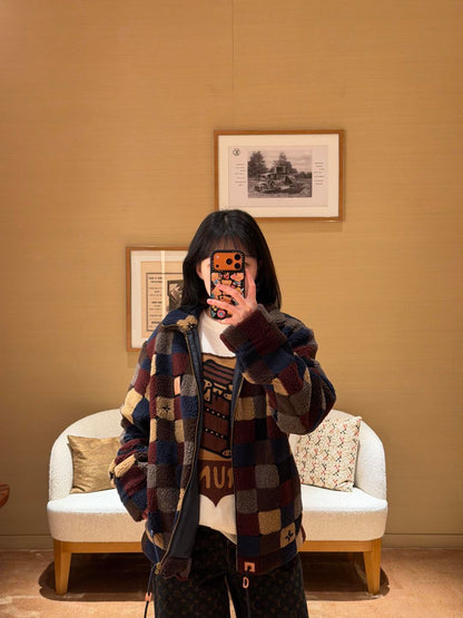 GTR / 루이비통 체크 자켓