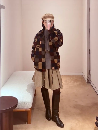 GTR / 루이비통 체크 자켓