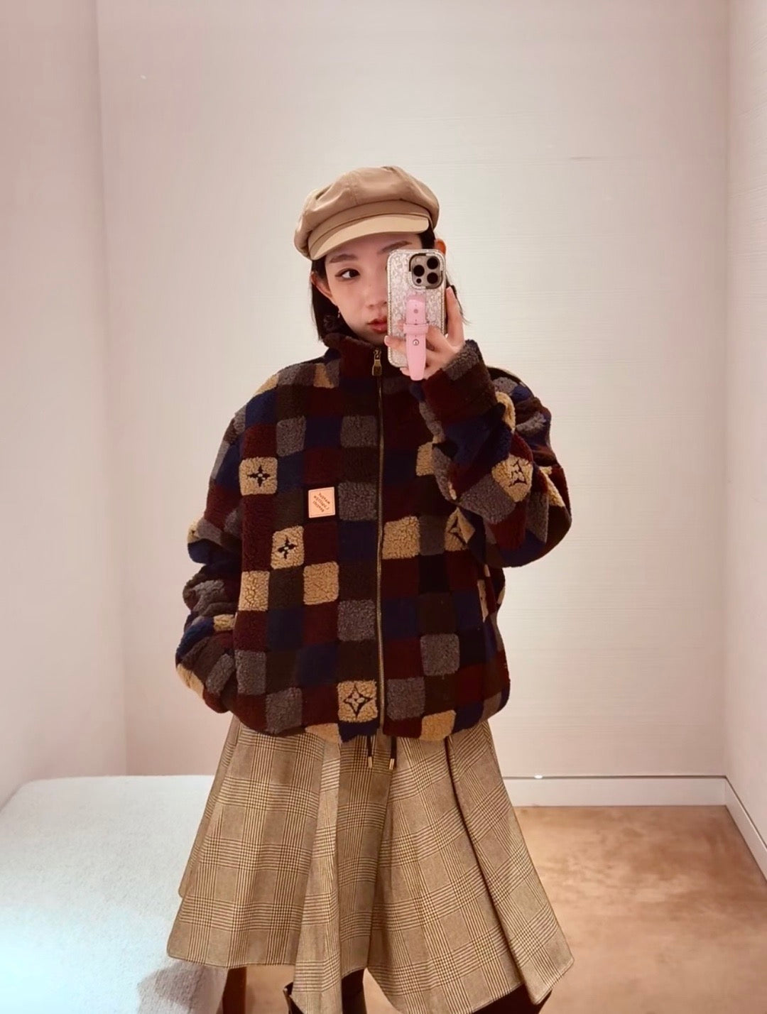 GTR / 루이비통 체크 자켓