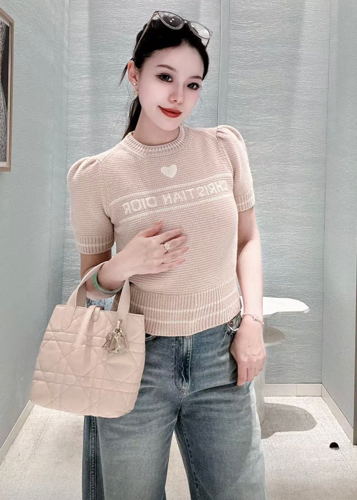 TJ셀러 / 디올 캐시미어반팔