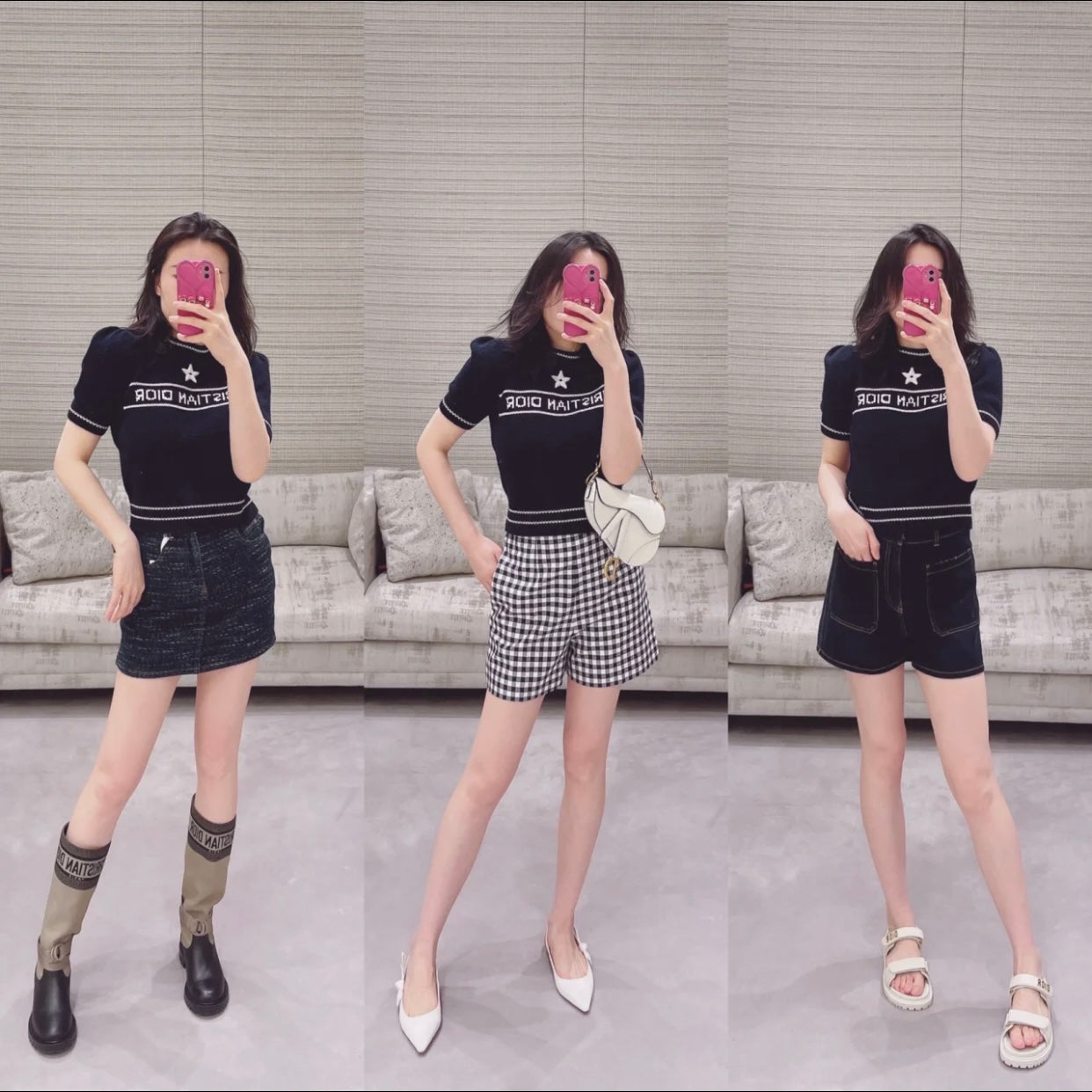 TJ셀러 / 디올 니트반팔