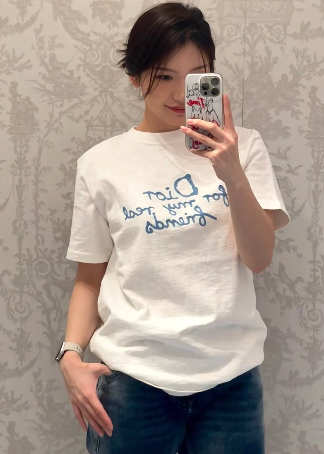 TJ셀러  / 디올  반팔